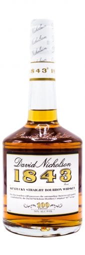 David Nicholson Bourbon Whiskey 1843 750ml