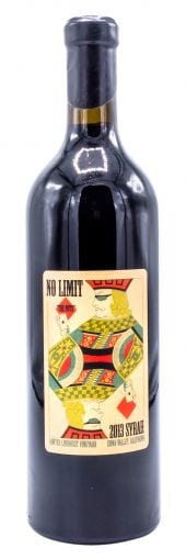 2013 No Limit Wines Syrah Edna Valley The Nuts 750ml