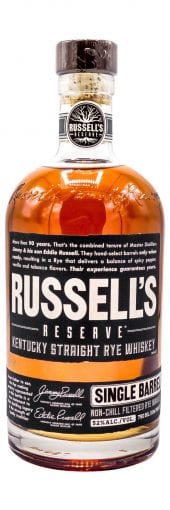 Russell’s Reserve Rye Whiskey Single Barrel 750ml