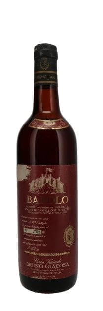 bottle of 1971 B. Giacosa Barolo Le Rocche Di Castiglione, Riserva 750ml