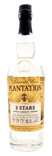 Plantation White Rum 3 Stars 750ml