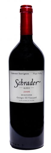 2006 Schrader Cellars Cabernet Sauvignon GIII, Beckstoffer George III Vineyard 750ml