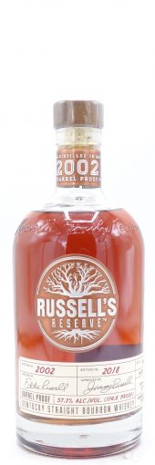 2002 Russell’s Reserve Bourbon Whiskey 16 Year Old 750ml