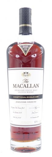 2018 Macallan Scotch Whisky Exceptional Single Cask 2340 750ml
