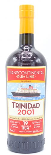 2001 Transcontinental Rum Line Trinidad Rum 750ml