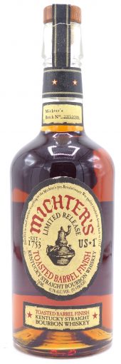 Michter’s Bourbon Whiskey Toasted Barrel Finish, 91.4 Proof 750ml