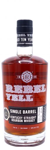 Rebel Yell Kentucky Straight Bourbon Whiskey 10 Year Old, Single Barrel #5043505 750ml
