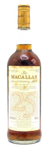 1966 Macallan Single Malt Scotch Whisky 25 Year Old, Anniversary Malt 750ml