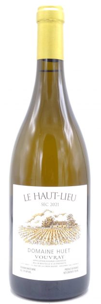 bottle of Domaine Huet Vouvray Sec Le Haut-Lieu 2021