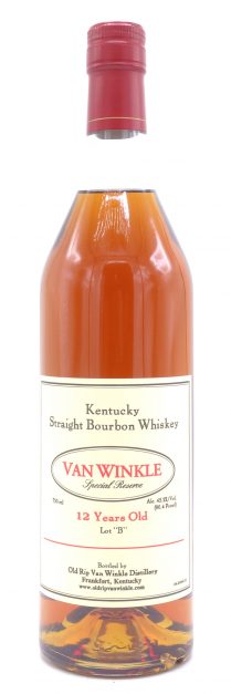 2015 Van Winkle Kentucky Straight Bourbon Whiskey 12 Year Old, Special Reserve Lot B 750ml